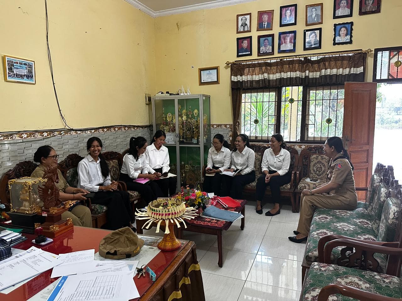 Bimbingan Bersama Guru Pamong dan Kepala Sekolah
